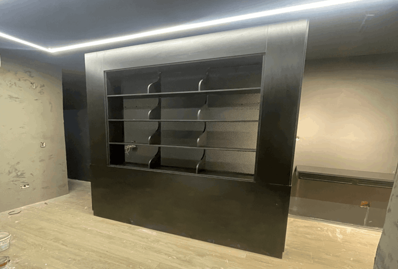 Expositor Vazado Fumê